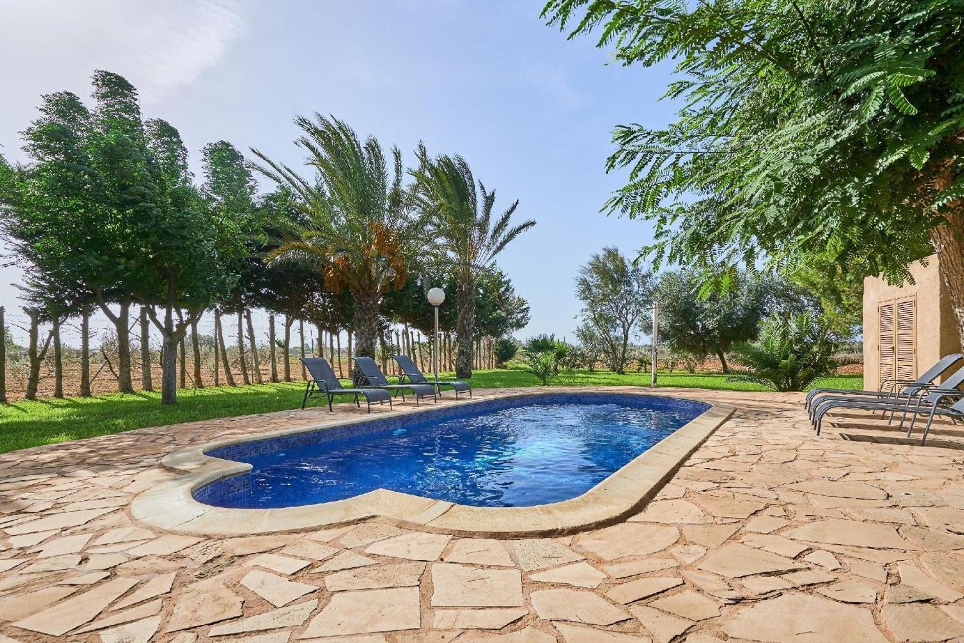 Rustikale Mit Privatem Pool Ferienhaus Ses Salines (Mallorca)